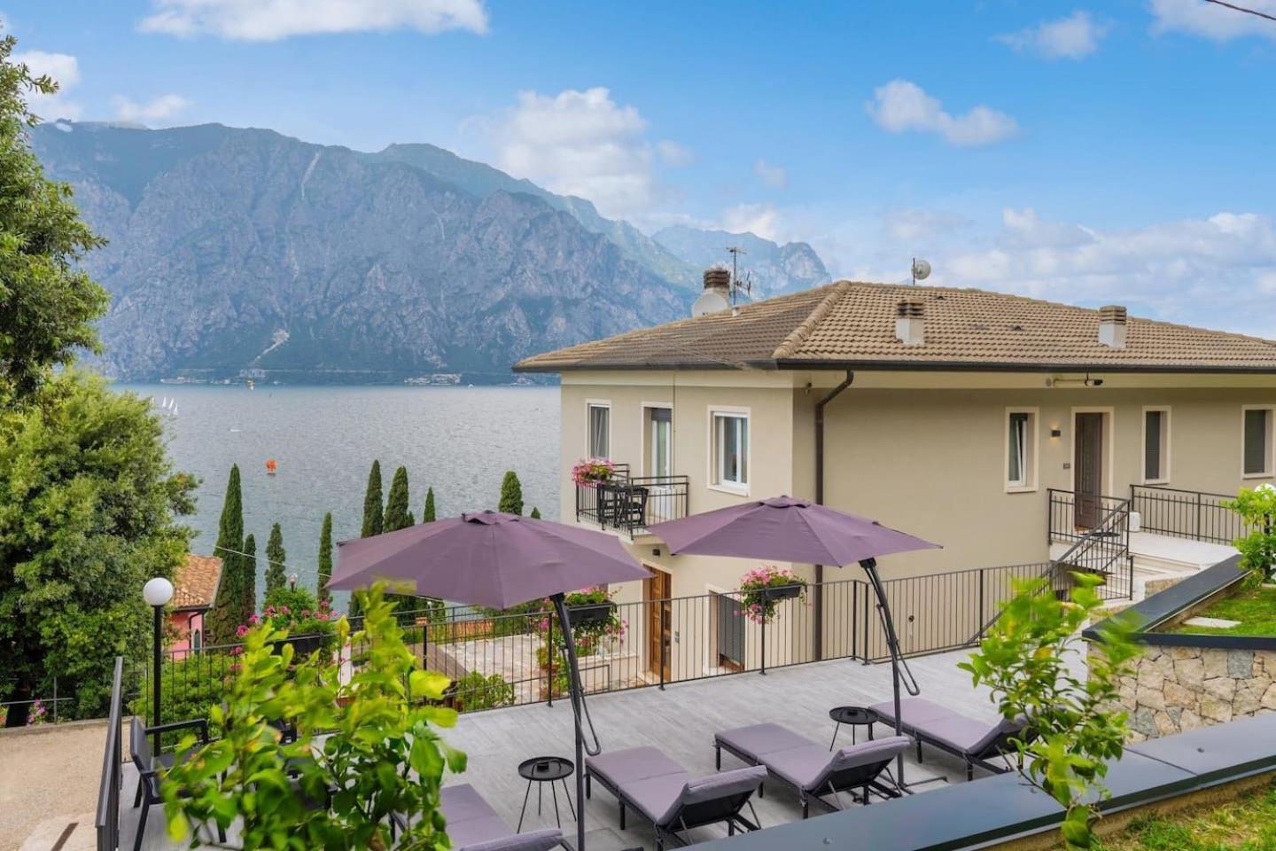 Finestra Sul Lago Malcesine Apt Riva 外观 照片